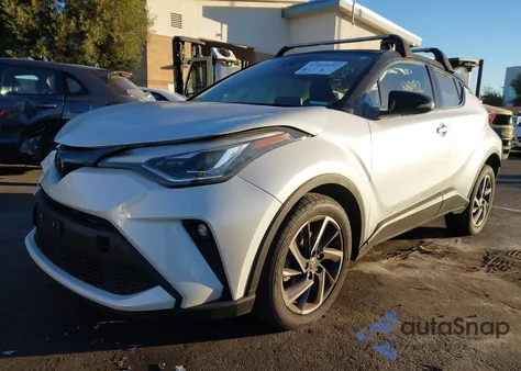 2022 Toyota C-Hr Limited из США, поврежденный, VIN NMTKHMBX2NR145773